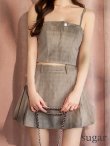 ブラウン モデル：ゆめ　身長：160cm　着用サイズ：Sサイズ