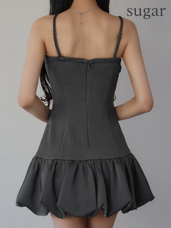 グレー モデル：まおちゃる　身長：158cm　着用サイズ：Sサイズ