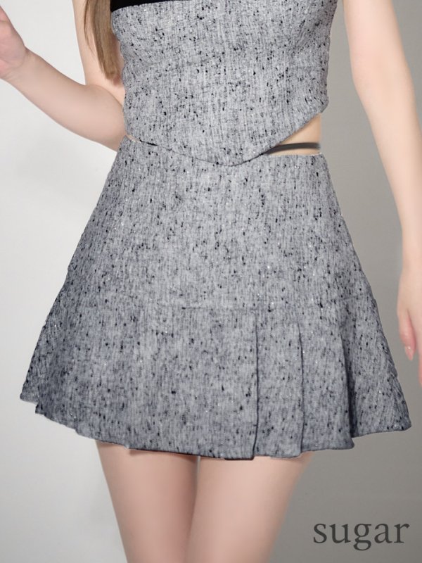 グレー モデル：ゆめ　身長：160cm　着用サイズ：Sサイズ