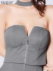 グレー モデル：まりん　身長：164cm　着用サイズ：Sサイズ