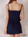 インディゴ　モデル：如月れい　身長：156cm　着用サイズ：Sサイズ