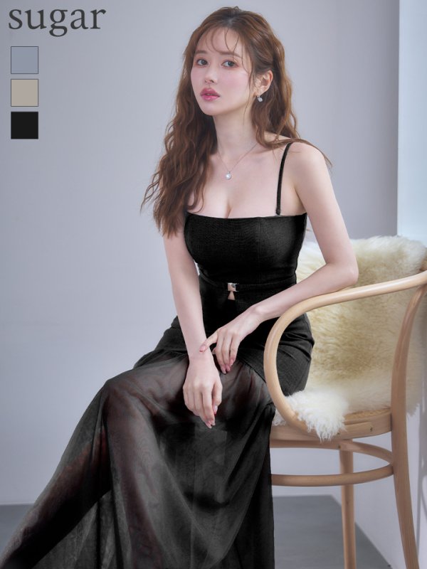 ブラック　モデル：ゆめ　身長：160cm　着用サイズ：Sサイズ