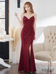 画像18: Lサイズあり【ROBE de FLEURS Glossy/ローブ・ド・フルール グロッシー】ラグジュアリーストラップ/ サイドスリット/ ロングドレス/ キャバドレスlong[OF2] (18)
