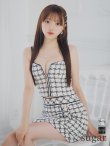 ホワイト モデル：羽澄まり　身長：158cm　着用サイズ：Sサイズ