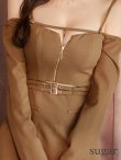 ブラウン モデル：ゆめ　身長：160cm　着用サイズ：Sサイズ