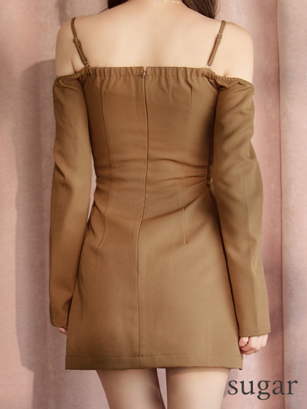 ブラウン モデル：ゆめ　身長：160cm　着用サイズ：Sサイズ