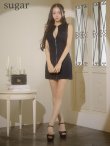 画像20: XSサイズあり【ROBE de FLEURS Glossy/ローブ・ド・フルール グロッシー】シンプル/ ノースリーブ/ バストジップ/ タイト/ ミニドレス/ キャバドレス[OF2] (20)