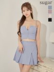 ブルー　モデル：るりぴ　身長：165cm　着用サイズ：Sサイズ