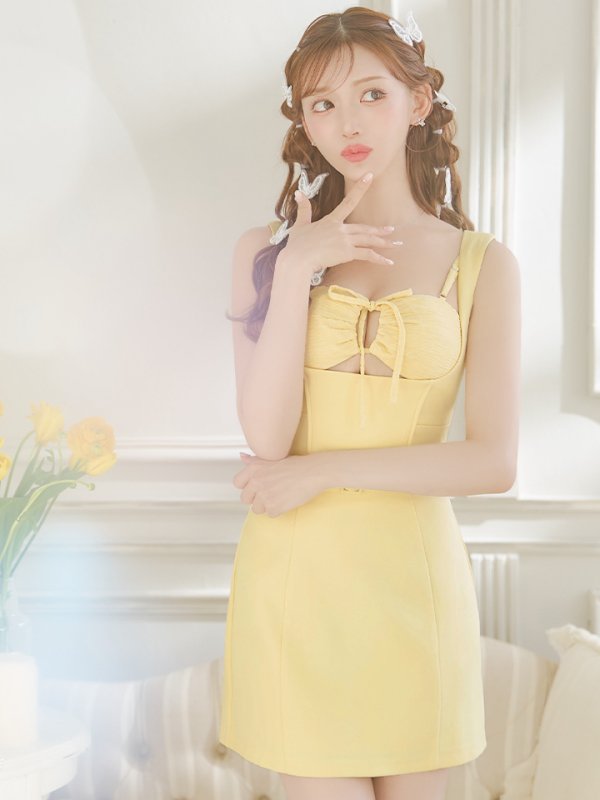 一回着用sugarドレス XSサイズあり【Glossy/グロッシー】長袖/ バックオープン