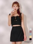 ブラック　モデル：るりぴ　身長：165cm　着用サイズ：Sサイズ