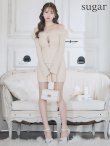 画像21: XSサイズあり【ROBE de FLEURS Glossy/ローブ・ド・フルール グロッシー】2way/ オフショル/ ファー/ バストジップ/ リブニット/ タイト/ ミニドレス/ キャバドレス[OF2] (21)