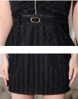 画像23: XSサイズあり【ROBE de FLEURS Glossy/ローブ・ド・フルール グロッシー】バストジッパー/ ベルトデザイン/ ホルターネック/ ミニドレス/ キャバドレス[OF2] (23)