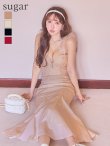 ピンクベージュ モデル:三上悠亜 身長:159cm 着用サイズ:Sサイズ