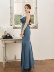 画像18: XSサイズあり【ROBE de FLEURS Glossy/ローブ・ド・フルール グロッシー】サテン/ バストビジュー/ ロングドレス/ キャバドレス long[OF2] (18)