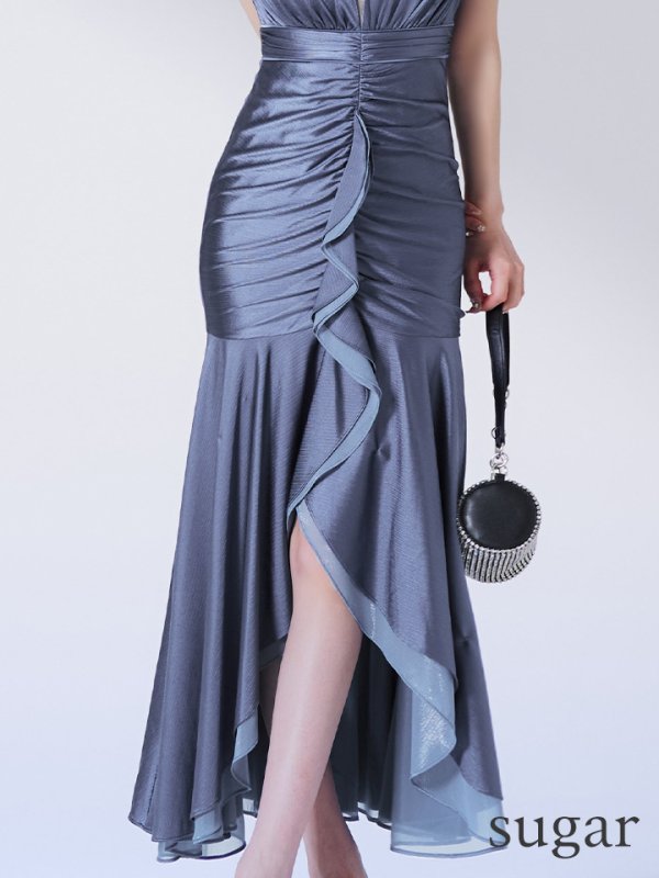 ブルー モデル：ゆめ　身長：160cm　着用サイズ：Sサイズ