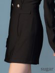 ブラック モデル：ゆめ　身長：160cm　着用サイズ：Sサイズ