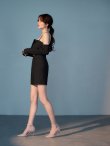 ブラック モデル：ゆめ　身長：160cm　着用サイズ：Sサイズ