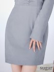 ブルーグレー　モデル：ももか　身長：156cm　着用サイズ：Sサイズ