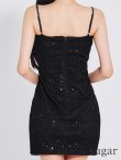 ブラック モデル：まおちゃる　身長：158cm　着用サイズ：Sサイズ