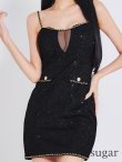 ブラック モデル：まおちゃる　身長：158cm　着用サイズ：Sサイズ