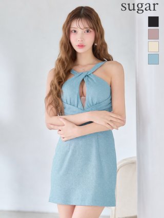 ROBE de FLEURS Glossy】ストレッチドレス - sugar ROBE de FLEURS Glossy】ストレッチドレス - sugar