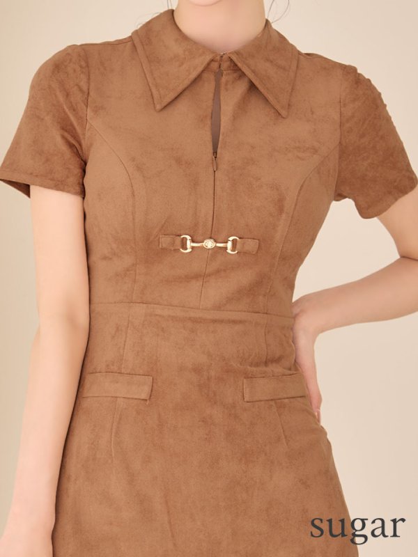 キャメル　モデル：ゆりお　身長：165cm　着用サイズ：Sサイズ