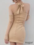ベージュ　モデル：れみれみ　身長：163cm　着用サイズ：Sサイズ