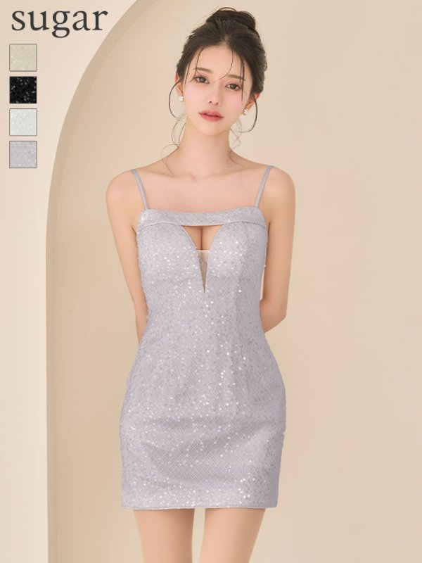 ブルーグレー　モデル：ゆりお　身長：165cm　着用サイズ：Sサイズ