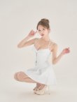 ホワイト　モデル：ゆめ　身長：160cm　着用サイズ：Sサイズ