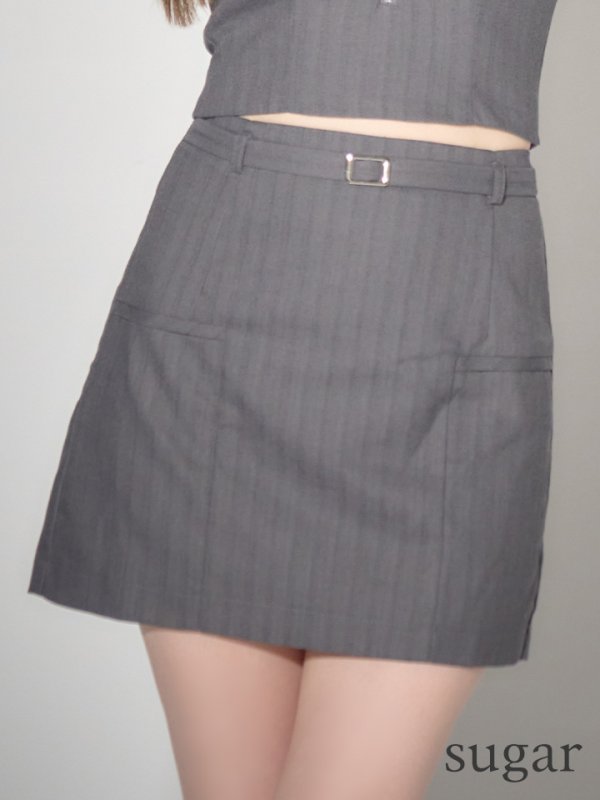 グレー　モデル：ゆめ　身長：160cm　着用サイズ：Sサイズ