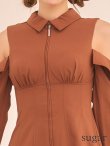 ブラウン　モデル：るりぴ　身長：165cm　着用サイズ：Sサイズ