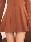 ブラウン　モデル：るりぴ　身長：165cm　着用サイズ：Sサイズ