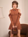 ブラウン　モデル：るりぴ　身長：165cm　着用サイズ：Sサイズ