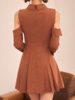 ブラウン　モデル：るりぴ　身長：165cm　着用サイズ：Sサイズ