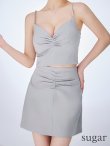 グレー モデル：ももか　身長：156cm　着用サイズ：Sサイズ