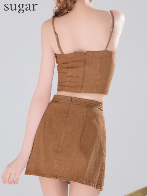 キャメル　モデル：れみ　身長：163cm　着用サイズ：Sサイズ