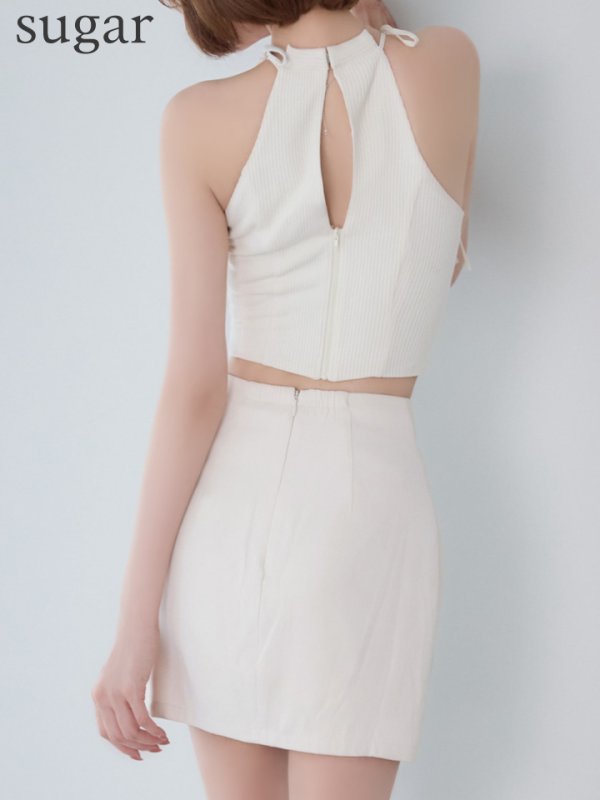 アイボリー　モデル：れみれみ　身長163cm 着用サイズ：Sサイズ