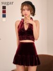 ワインレッド　モデル：るりぴ　身長：165cm　着用サイズ：Sサイズ