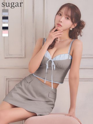 ミニドレス：グレー(灰)｜キャバドレス・ミニドレス通販はsugar