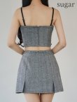 グレー　モデル：まおちゃる　身長：158cm　着用サイズ：Sサイズ