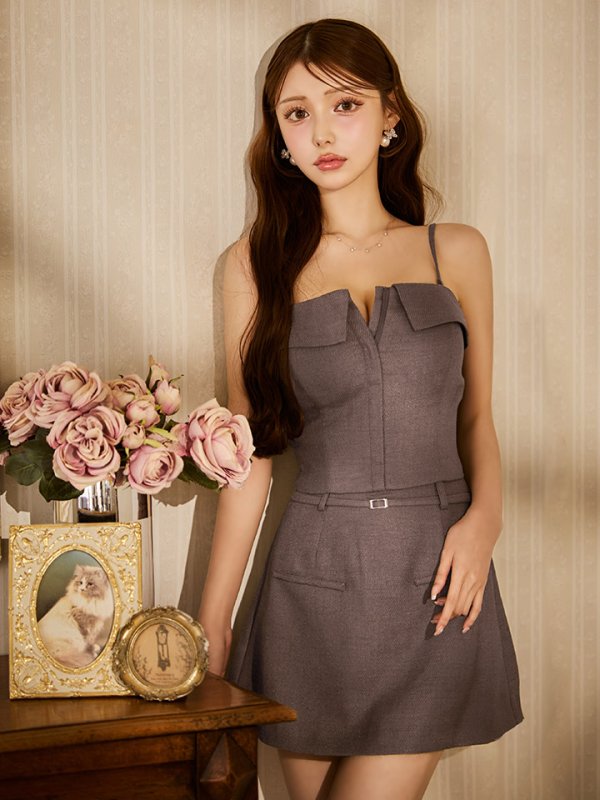 モカブラウン　モデル：ももか　身長156cm　着用サイズ：Sサイズ