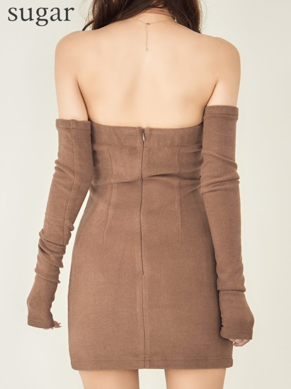 ブラウン モデル:ゆめ 身長:160cm 着用サイズ:Sサイズ