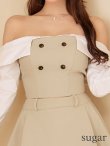 ベージュ モデル：三上悠亜　身長：159cm　着用サイズ：Sサイズ