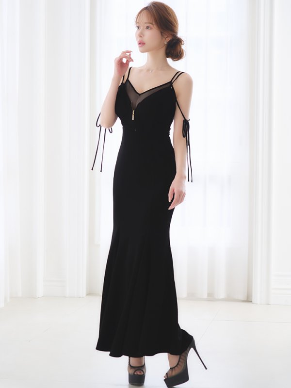 ブラック　モデル：ゆめ　身長：160cm　着用サイズ：Sサイズ