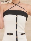 ホワイト　モデル：せいは　身長：160cm　着用サイズ：Sサイズ