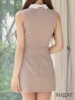 グレージュ　モデル：るりぴ　身長：165cm　着用サイズ：Sサイズ