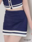 ネイビー　モデル：れみれみ　身長：163cm　着用サイズ：Sサイズ