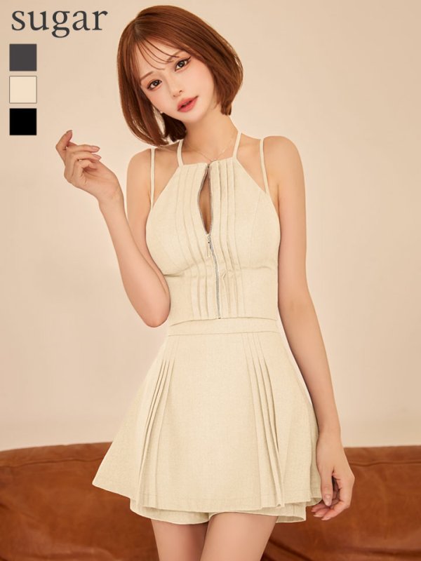 クリーム　モデル：れみ　身長：163cm　着用サイズ：Sサイズ