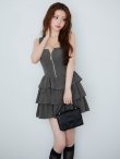 グレー　モデル：ももか　身長：156cm　着用サイズ：Sサイズ
