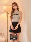 ベージュ　モデル：るりぴ　身長：165cm　着用サイズ：Sサイズ